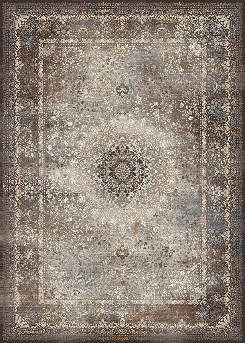 Asayesh 122025 traditional Persian area rug in a multi colourway
