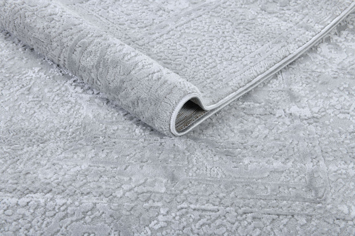 Elements 0145A Grey modern rug - Australian Rugs