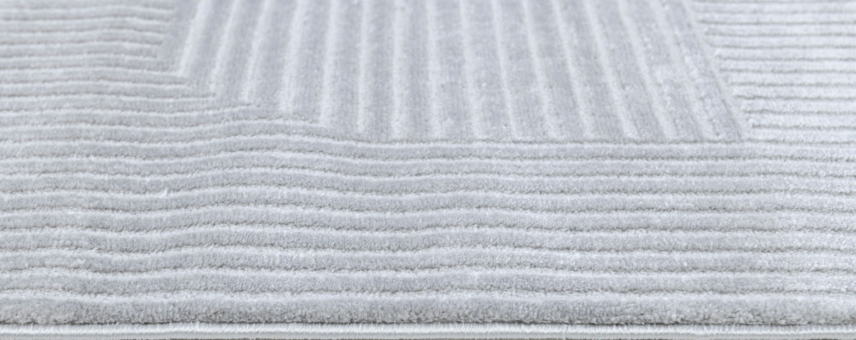 Elements 5643A Grey modern rug - Australian Rugs