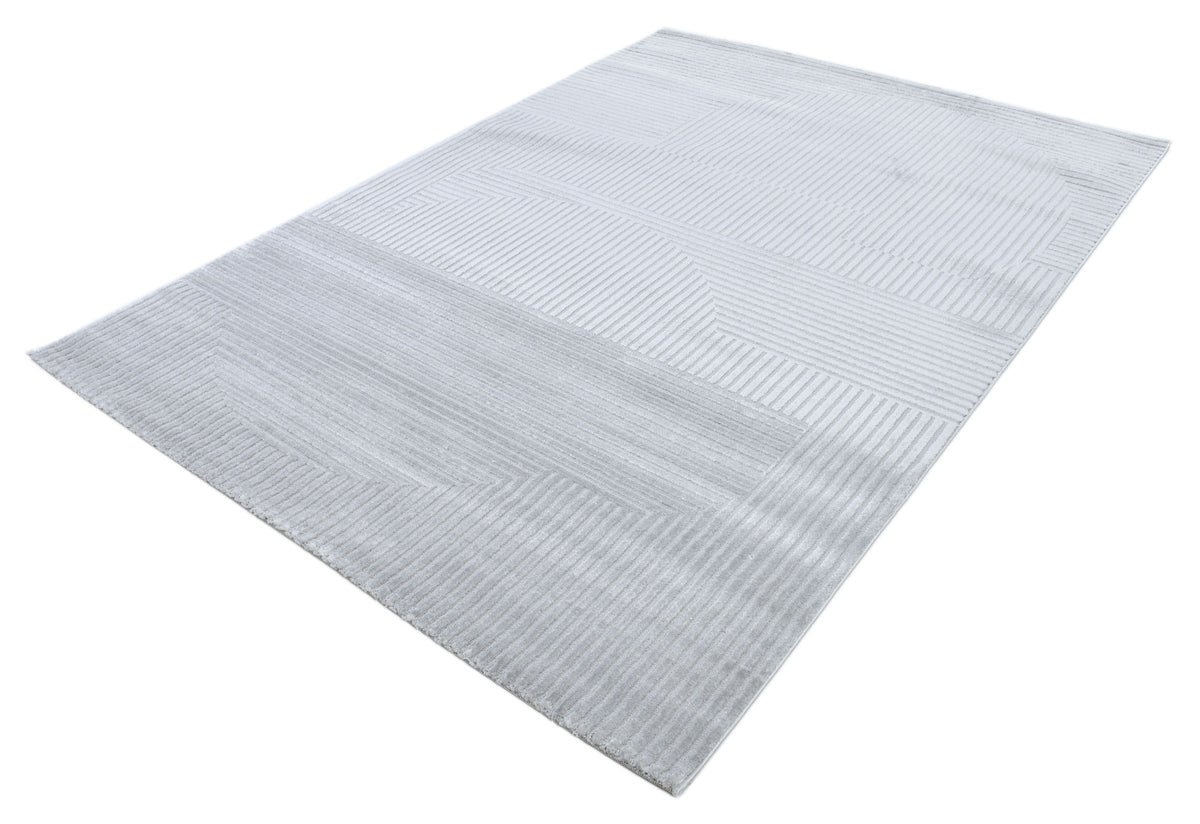 Elements 5643A Grey modern rug - Australian Rugs