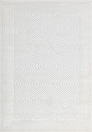 Elements 5646A Cream modern rug - Australian Rugs