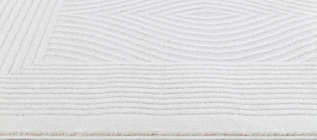 Elements 5646A Cream modern rug - Australian Rugs