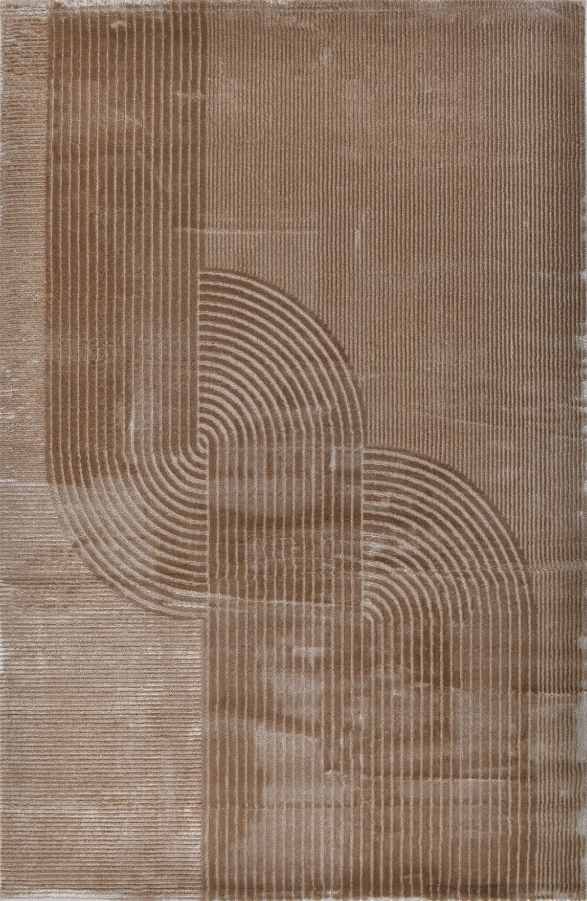 Elements 6083A Beige modern rug - Australian Rugs