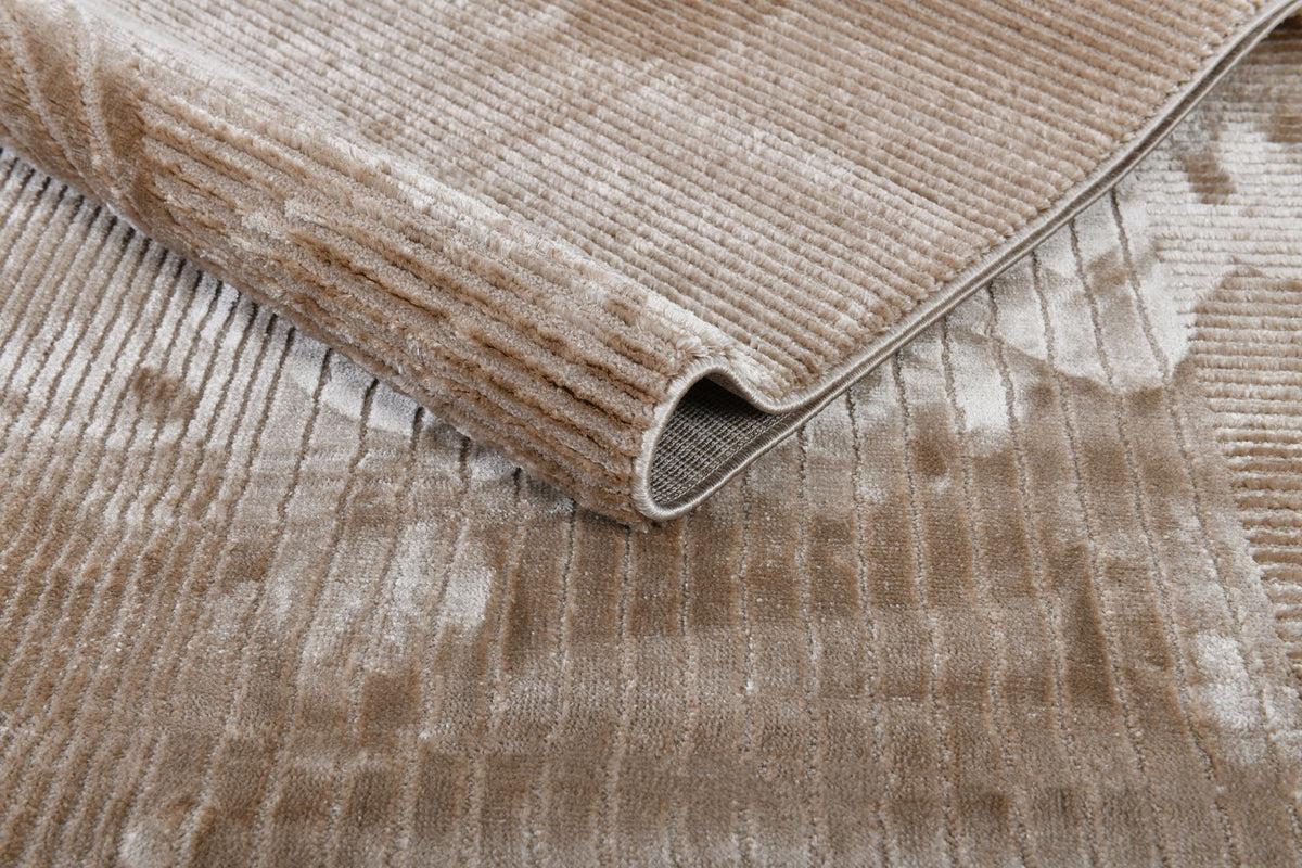 Elements 6083A Beige modern rug - Australian Rugs