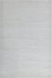 Elements 6083A Cream modern rug - Australian Rugs