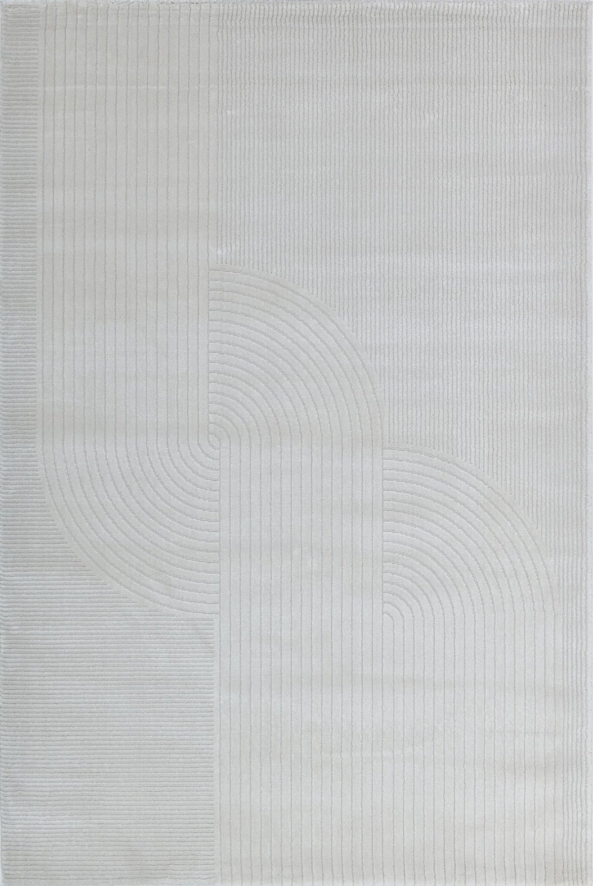 Elements 6083A Cream modern rug - Australian Rugs
