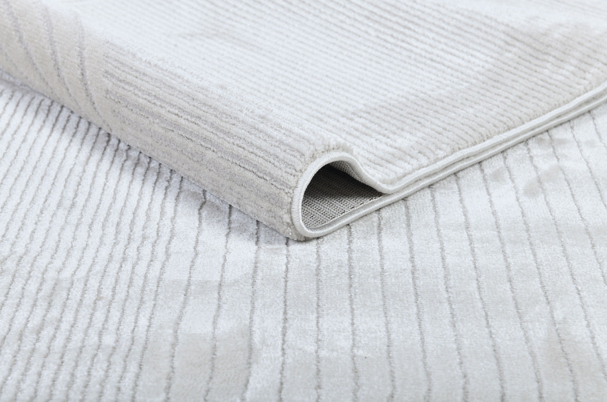 Elements 6083A Cream modern rug - Australian Rugs