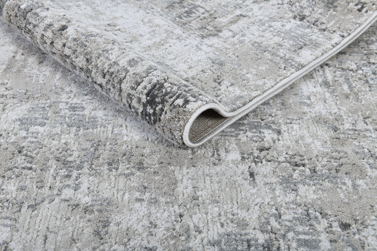 Rhythm X558A Cream Light Beige modern rug - Australian Rugs