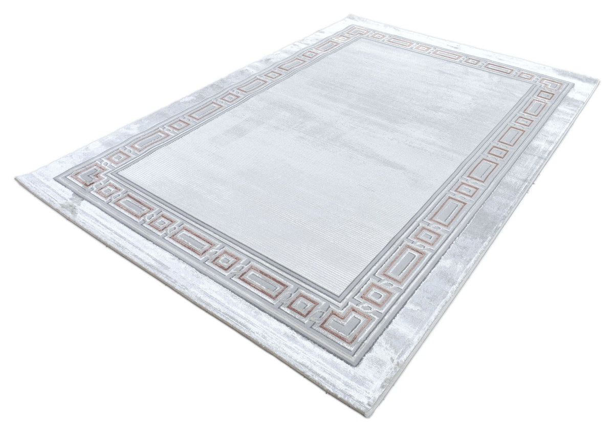 Zara X608A Cream modern rug - Australian Rugs