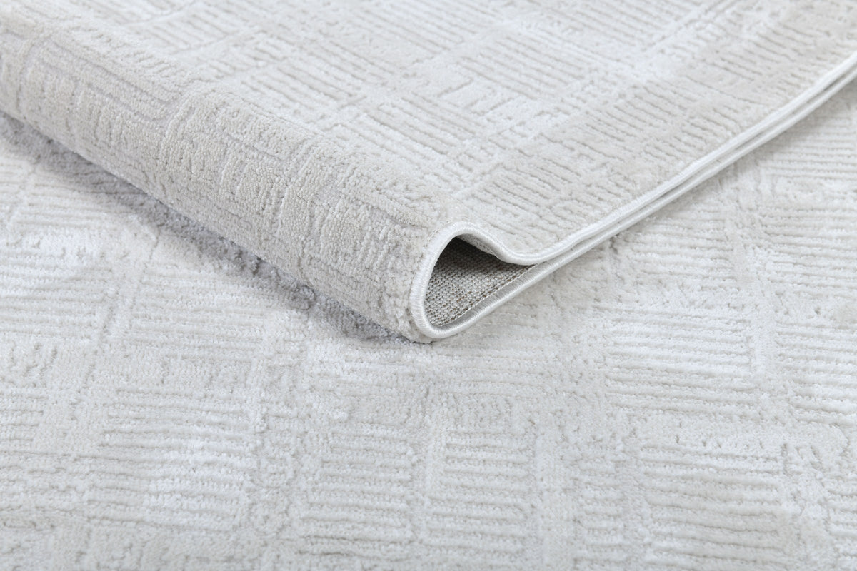 Elements Y707D Cream modern rug - Australian Rugs