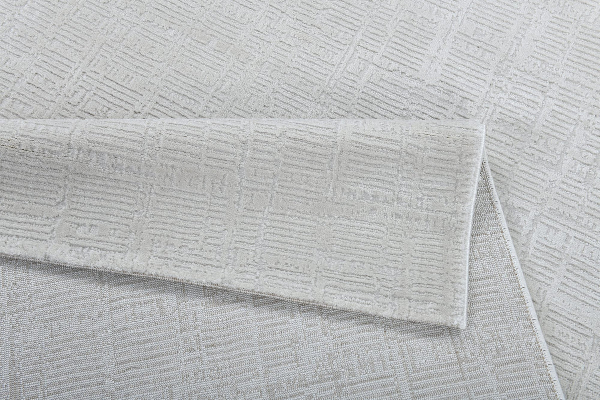 Elements Y707D Cream modern rug - Australian Rugs