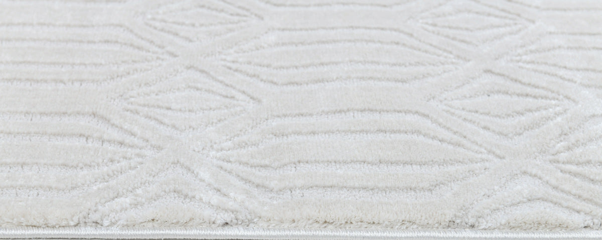Elements Y727A Cream modern rug - Australian Rugs