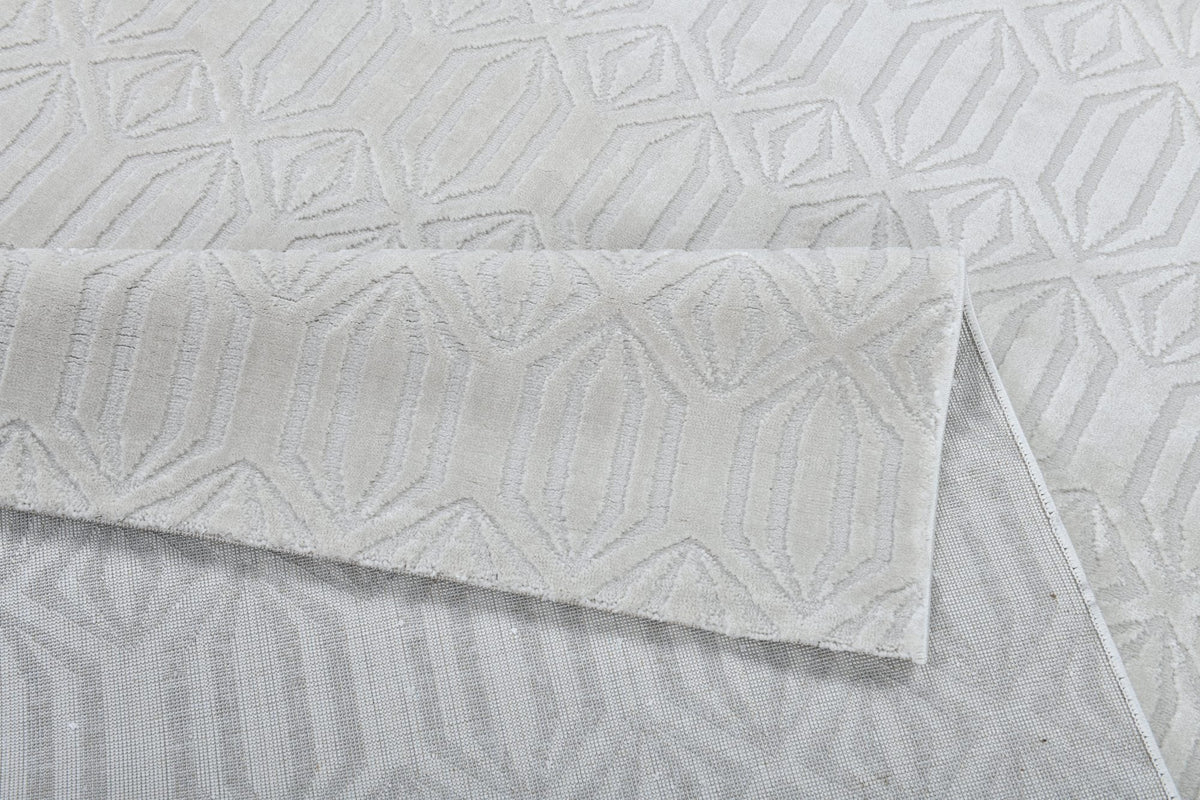 Elements Y727A Cream modern rug - Australian Rugs