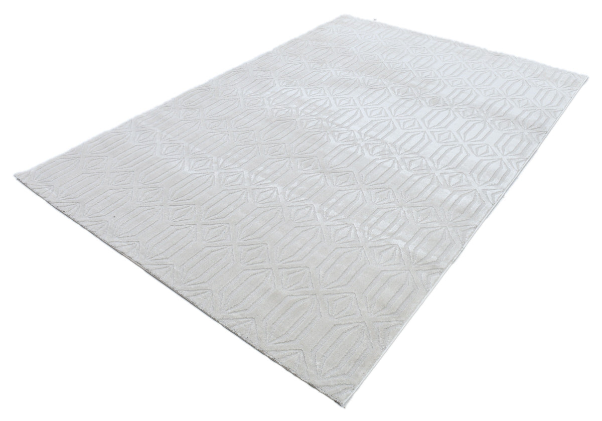 Elements Y727A Cream modern rug - Australian Rugs