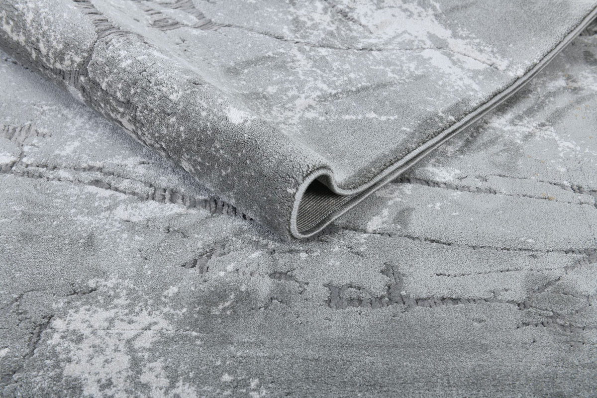 Rhythm Z197A Grey Cream modern rug - Australian Rugs