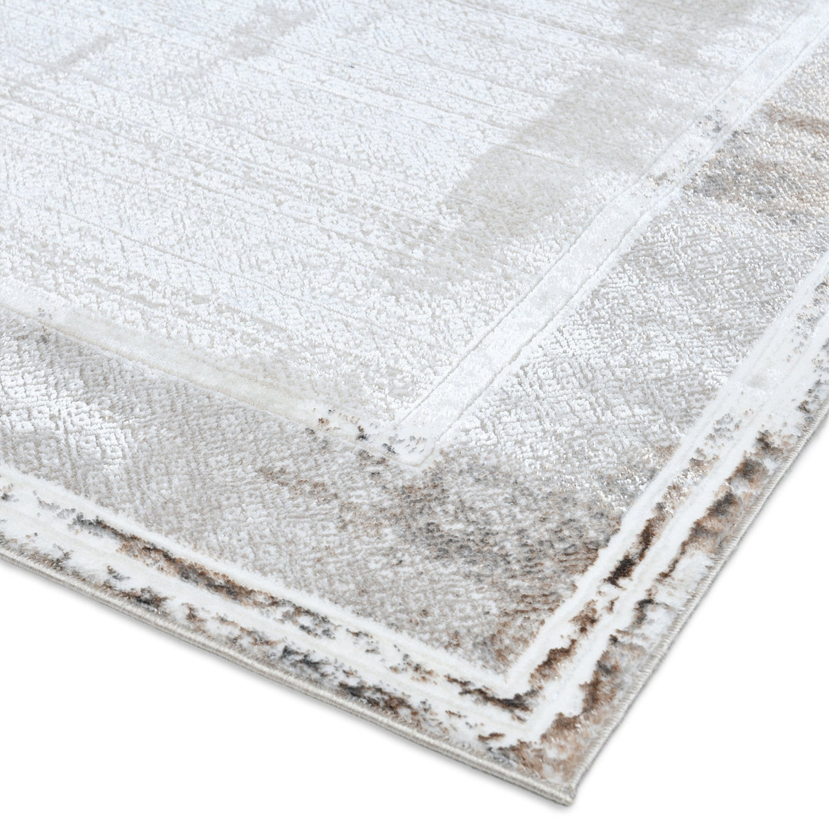 Zara Z221A Cream Vizon modern rug - Australian Rugs