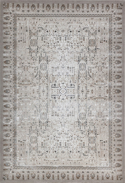 Zara Z229A Modern Area Rug Light Beige Vizon - Contemporary Living Room & Bedroom Rug