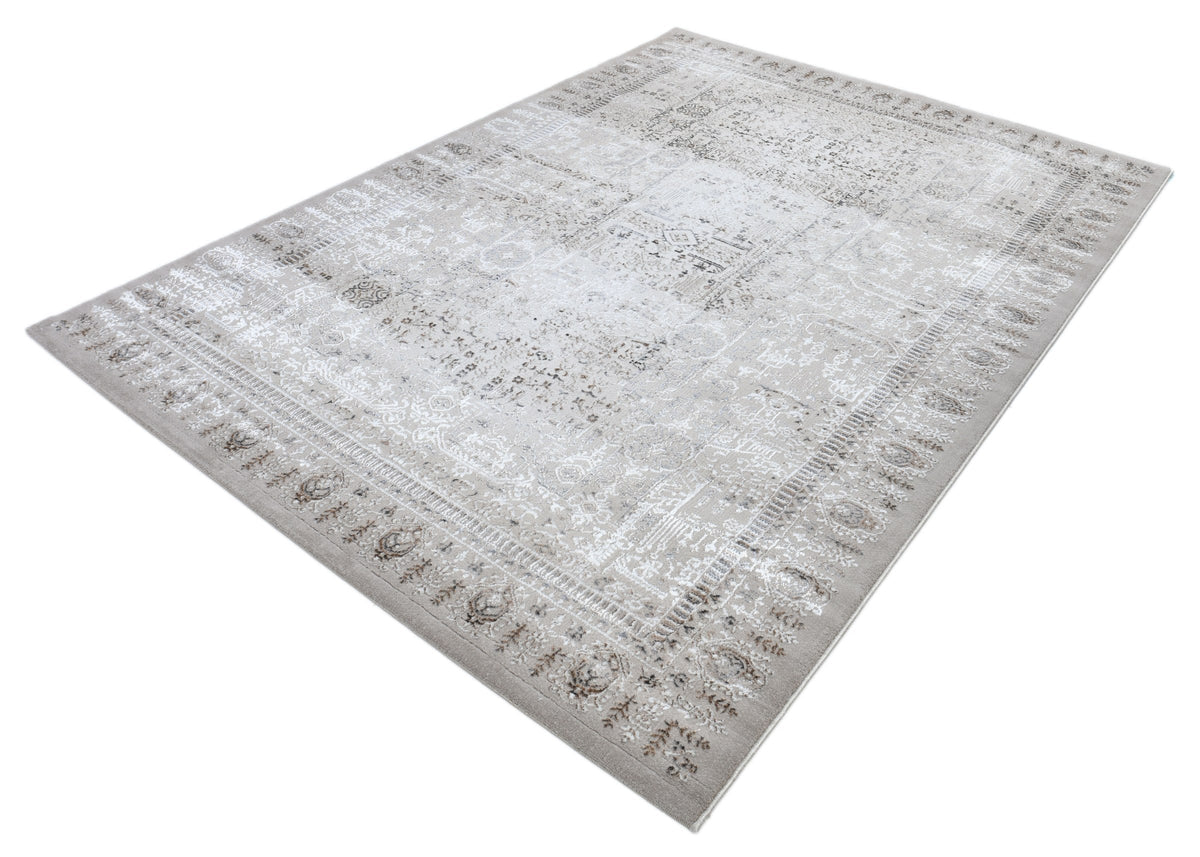Zara Z229A Light Beige Vizon modern rug - Australian Rugs