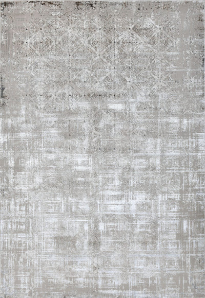 Zara Z230A Modern Area Rug Cream Vizon - Contemporary Living Room & Bedroom Rug