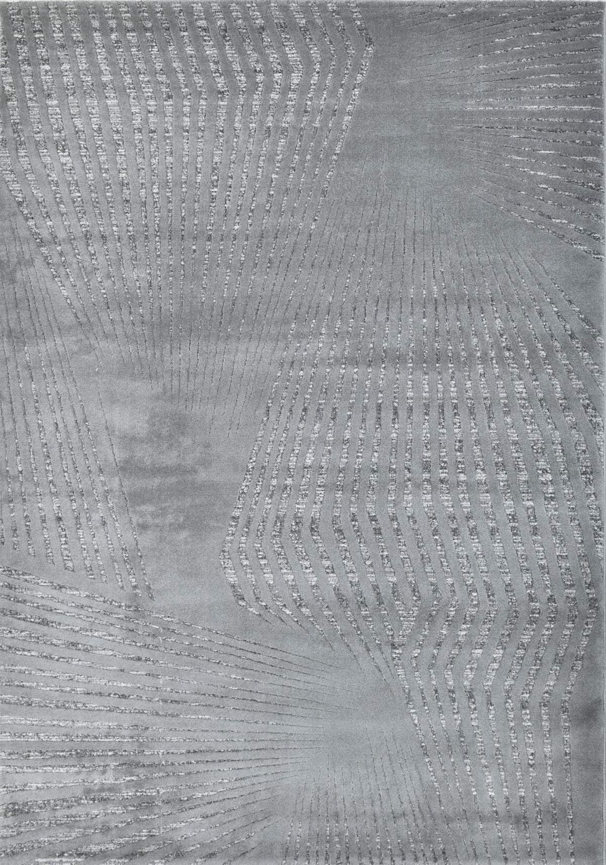 Rhythm Z244A Modern Area Rug Grey