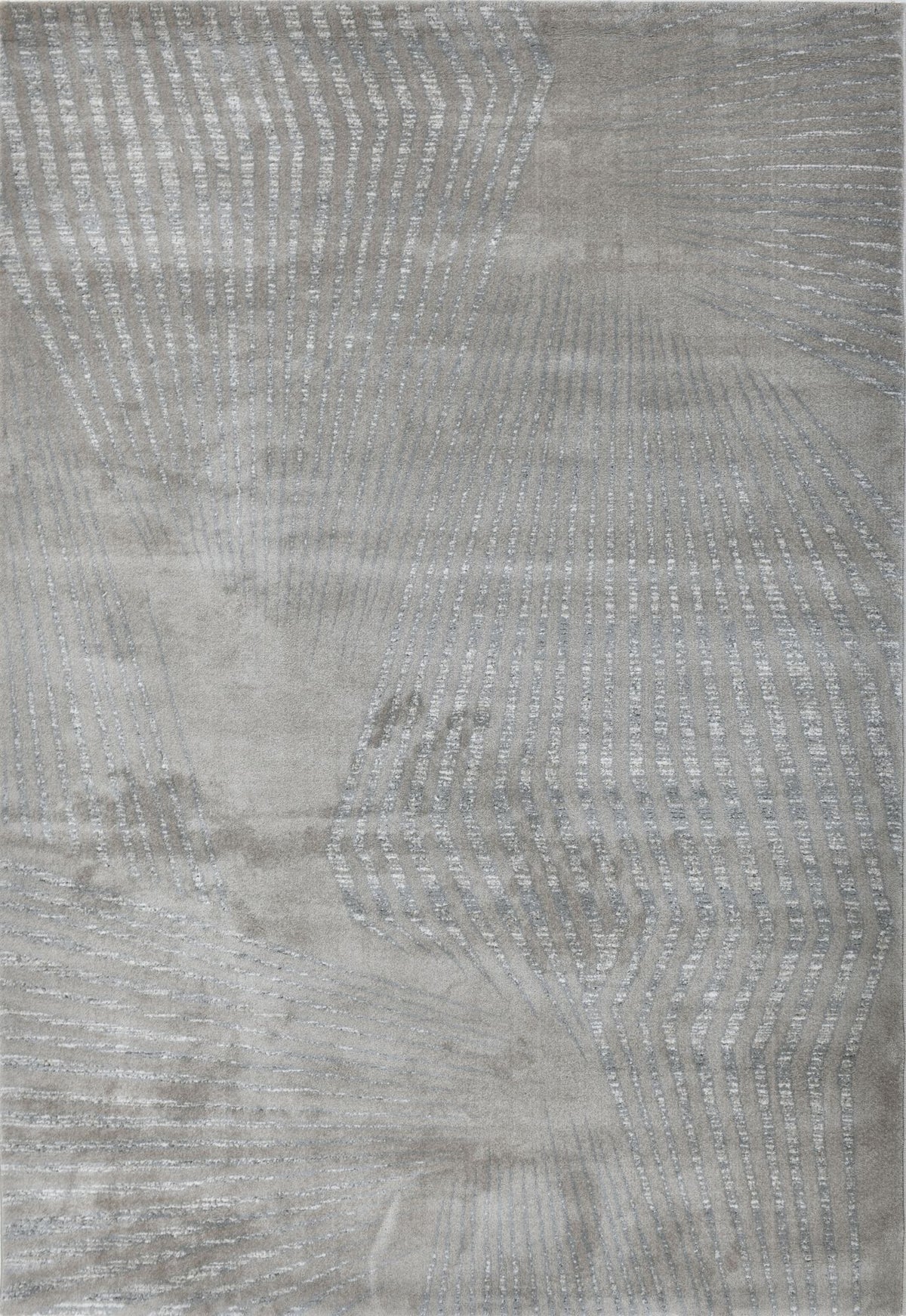 Rhythm Z244A Modern Area Rug Light Beige Grey