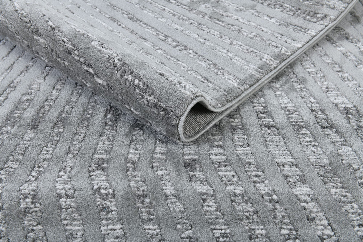 Rhythm Z244A Grey modern rug - Australian Rugs