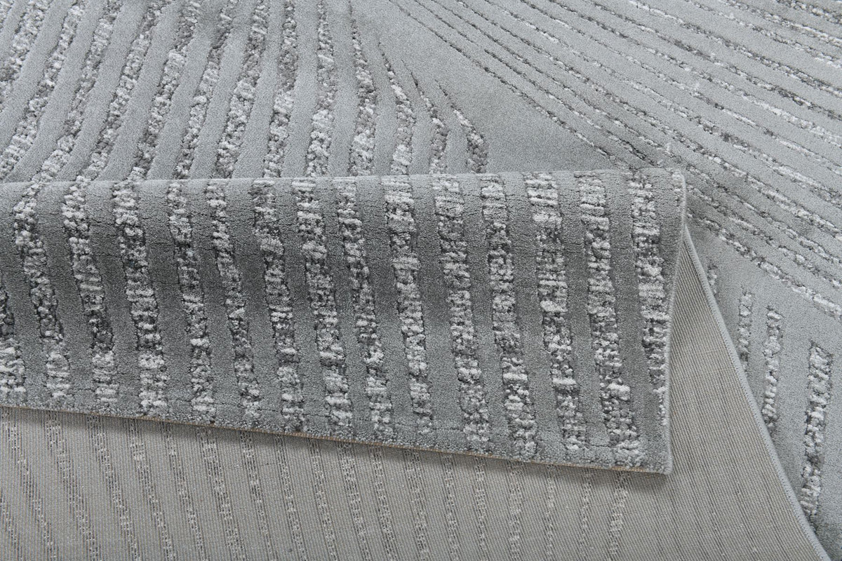 Rhythm Z244A Grey modern rug - Australian Rugs