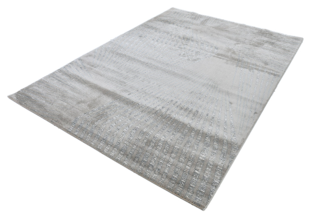 Rhythm Z244A Light Beige Grey modern rug - Australian Rugs