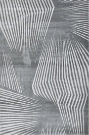 Rhythm Z244B Modern Area Rug Grey Cream