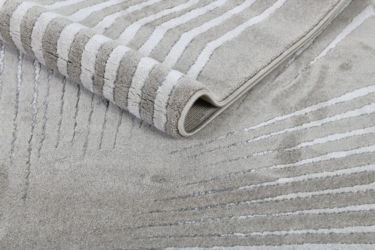 Rhythm Z244B Light Beige Cream modern rug - Australian Rugs