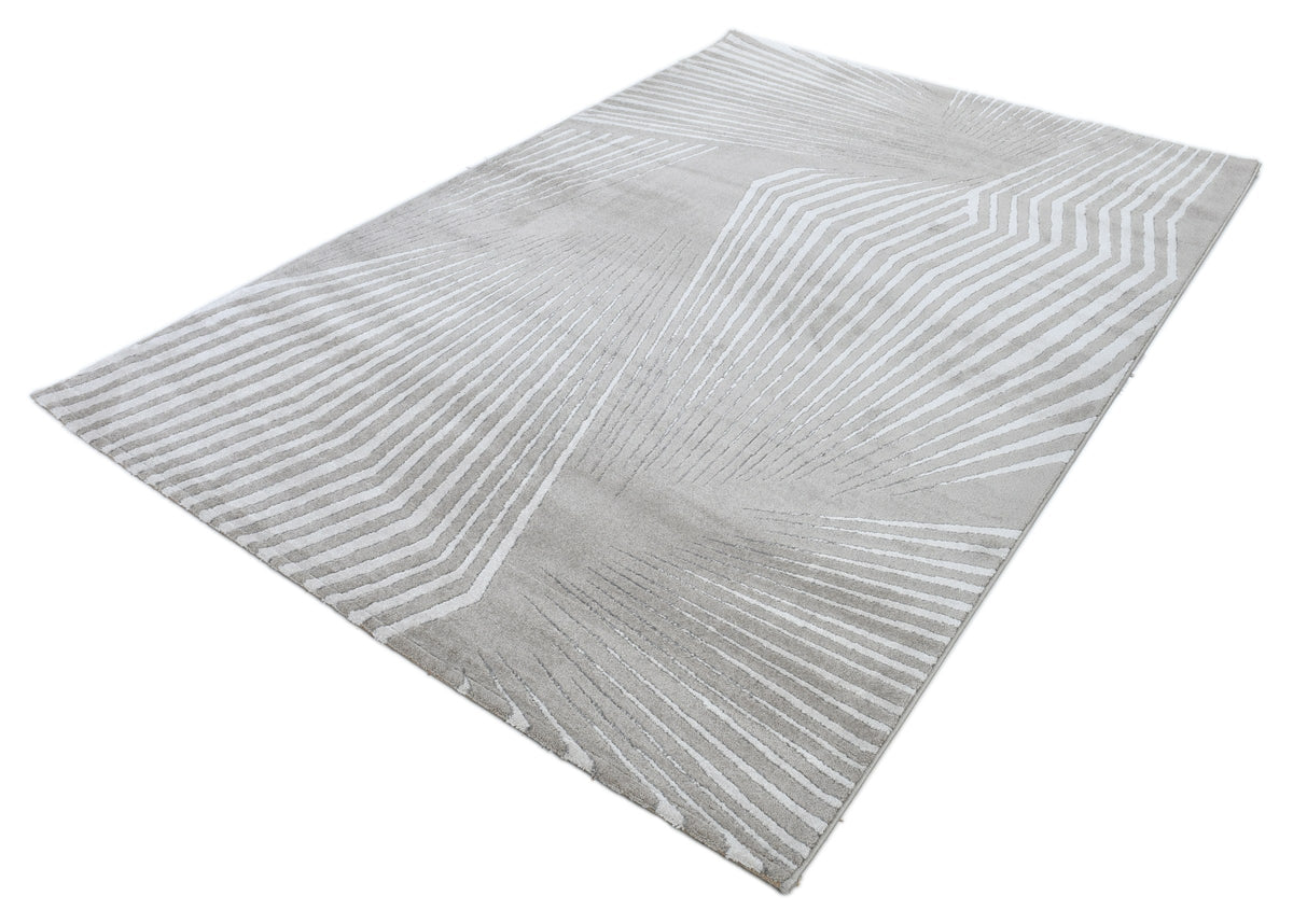 Rhythm Z244B Light Beige Cream modern rug - Australian Rugs