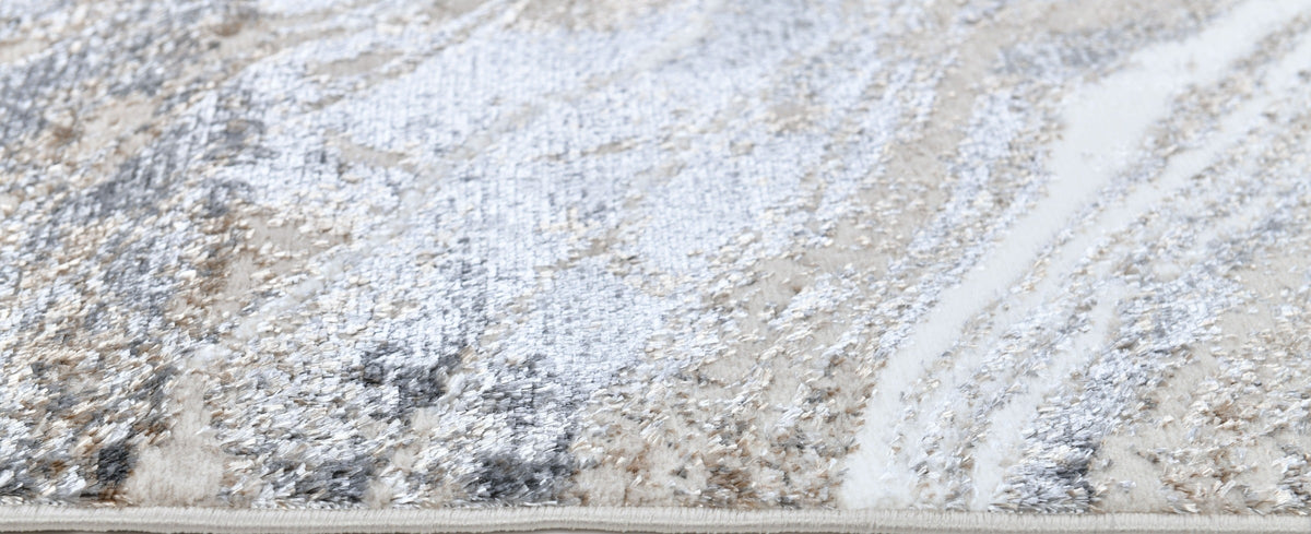 Zara Z351B Dark Beige Vizon modern rug - Australian Rugs