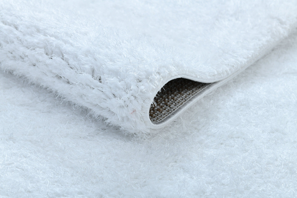 Puffy Style P001A White modern rug - Australian Rugs
