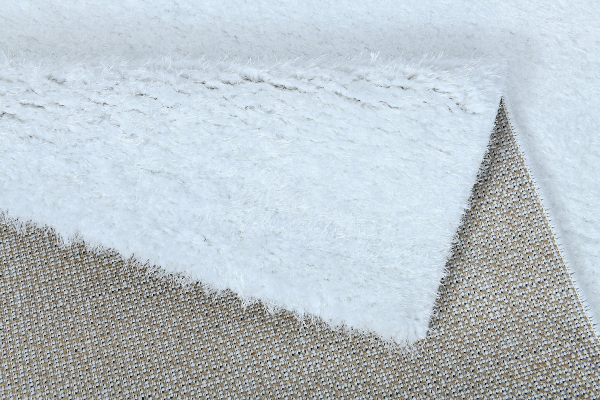 Puffy Style P001A White modern rug - Australian Rugs