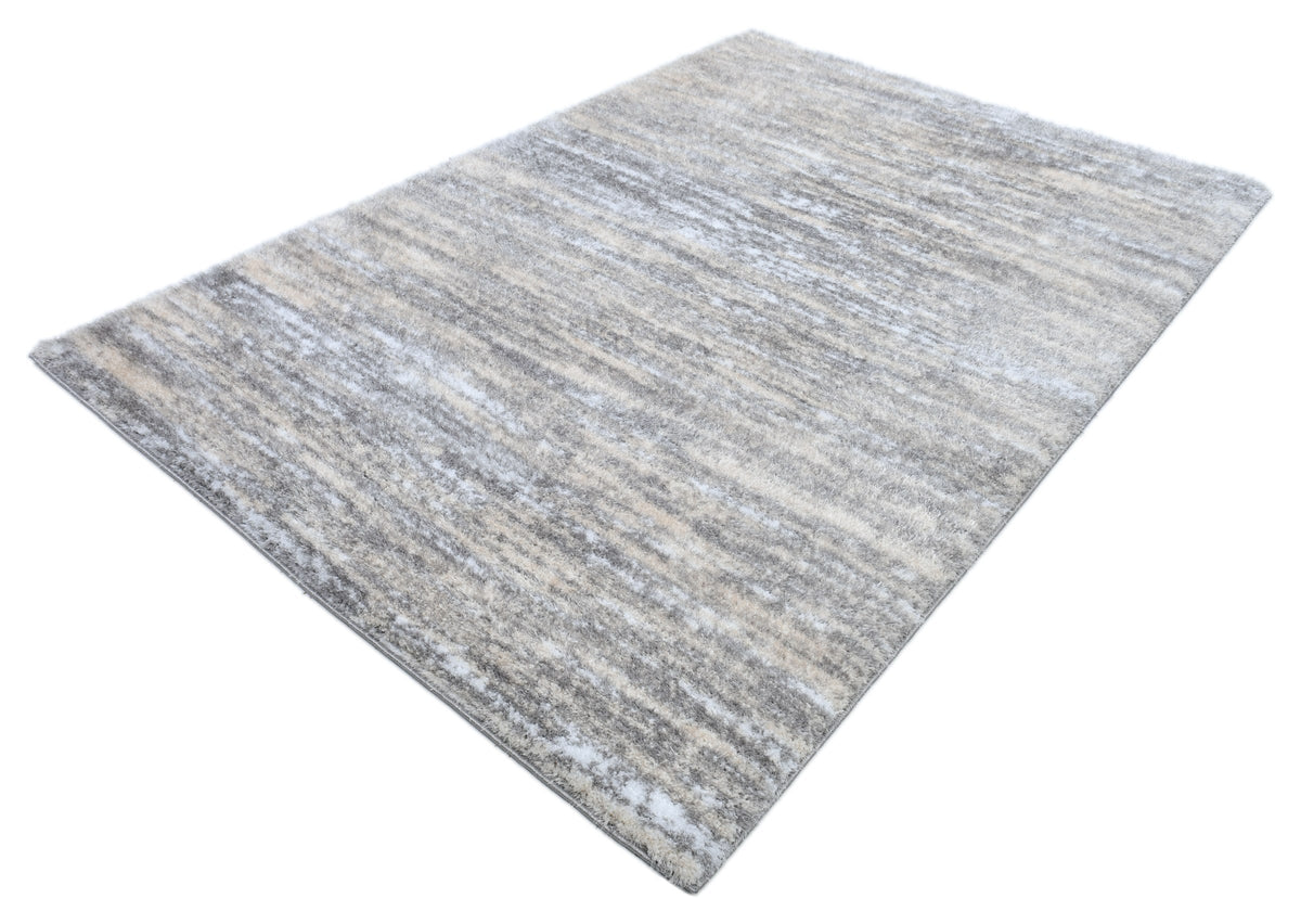 Puffy Style P157A Grey Beige modern rug - Australian Rugs