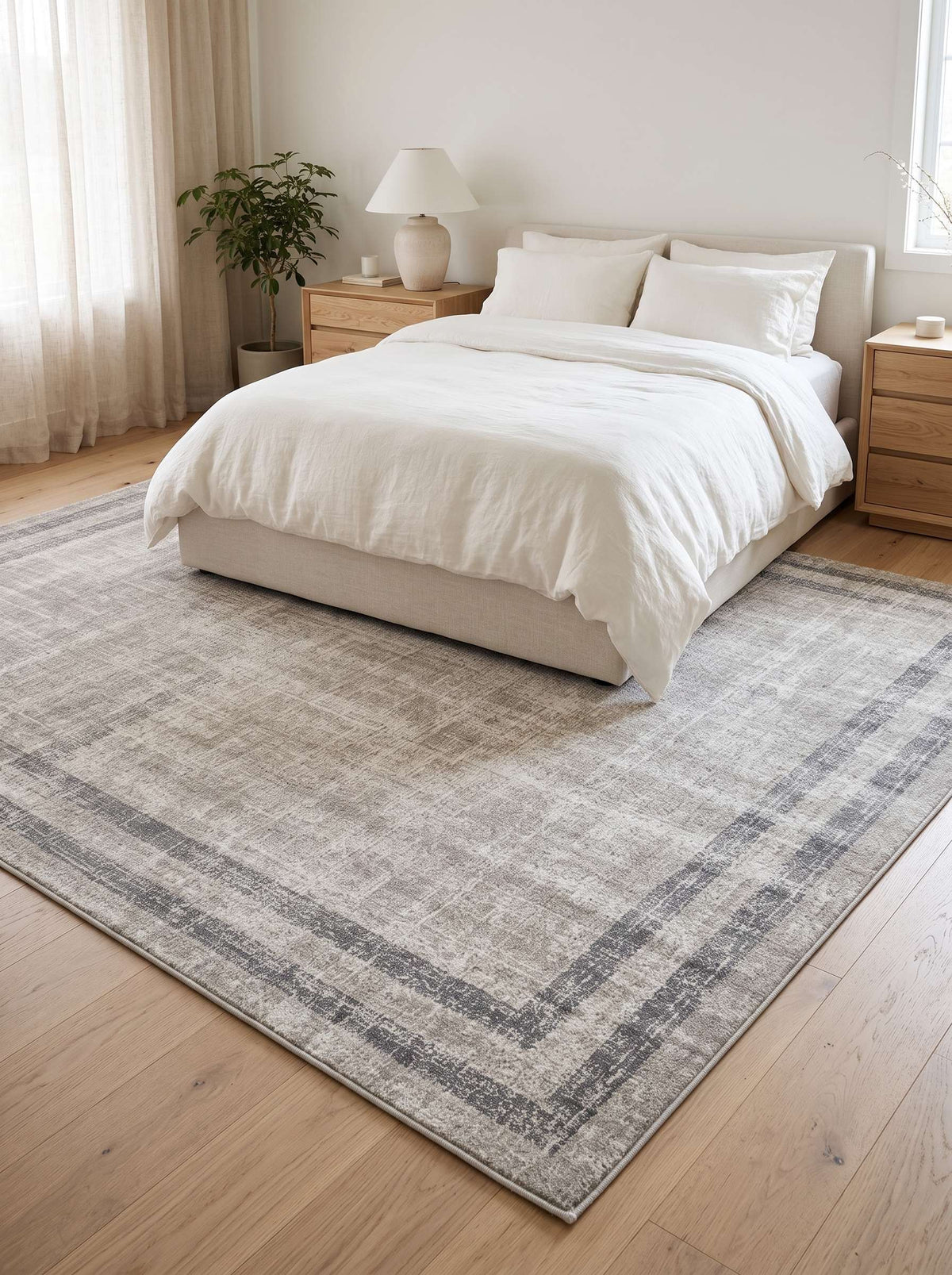 Rhythm 0147B Cream Light Beige modern rug - Australian Rugs