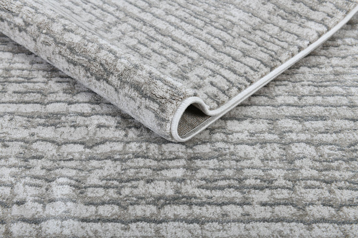 Rhythm 0160B Cream Light Beige modern rug - Australian Rugs