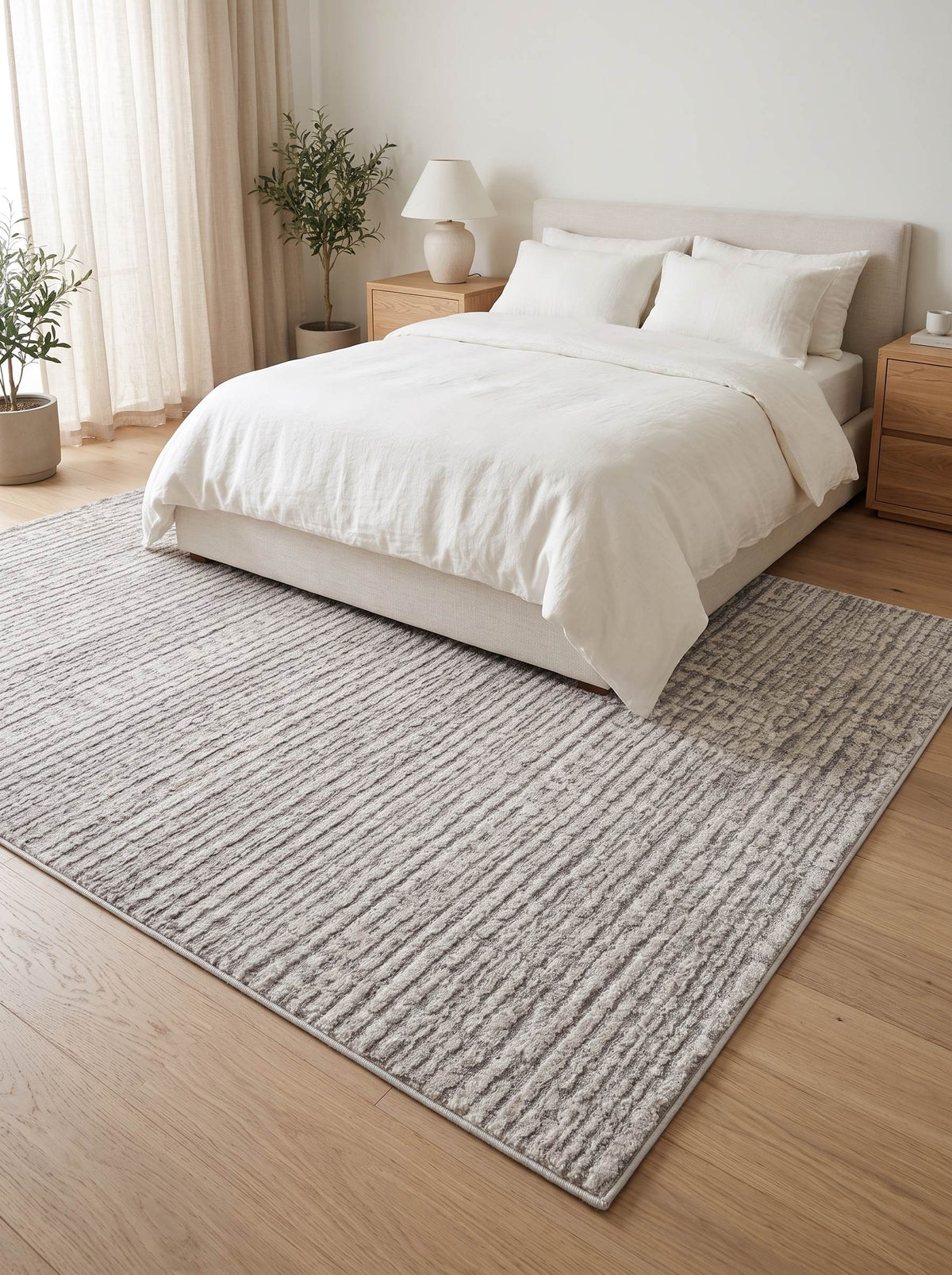 Rhythm 0160B Cream Light Beige modern rug - Australian Rugs