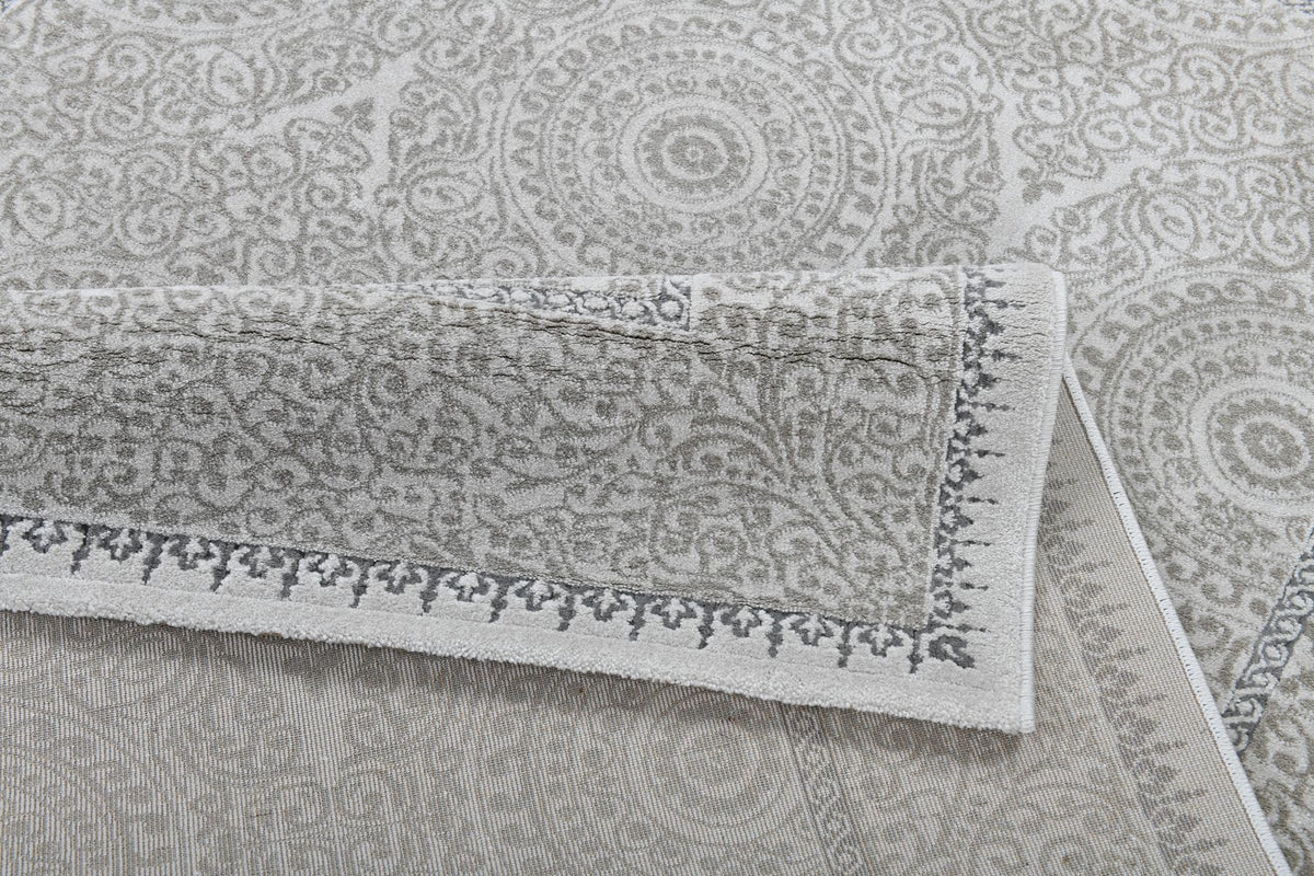 Rhythm 0163B Cream Light Beige modern rug - Australian Rugs