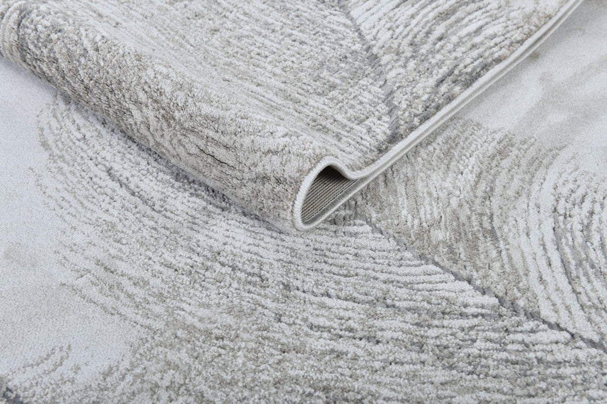 Rhythm 4467A Cream Light Beige modern rug - Australian Rugs