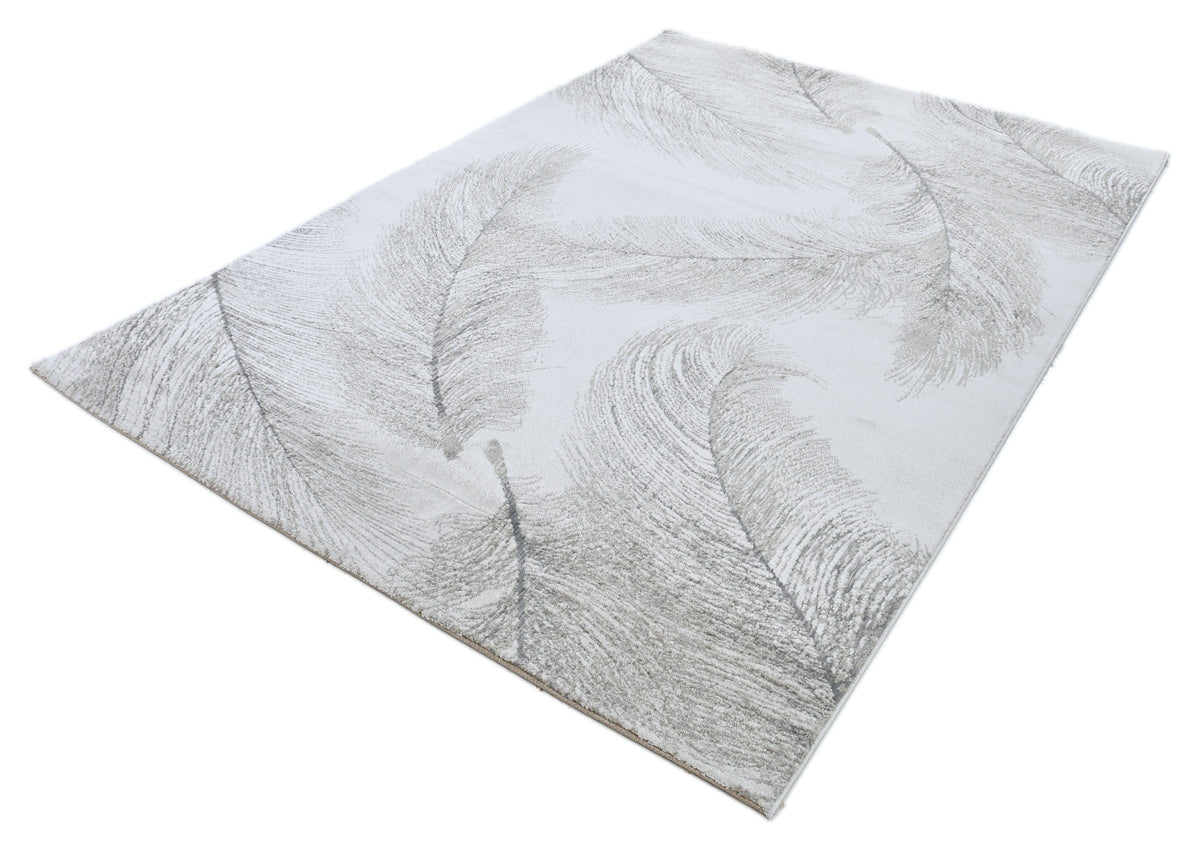 Rhythm 4467A Cream Light Beige modern rug - Australian Rugs