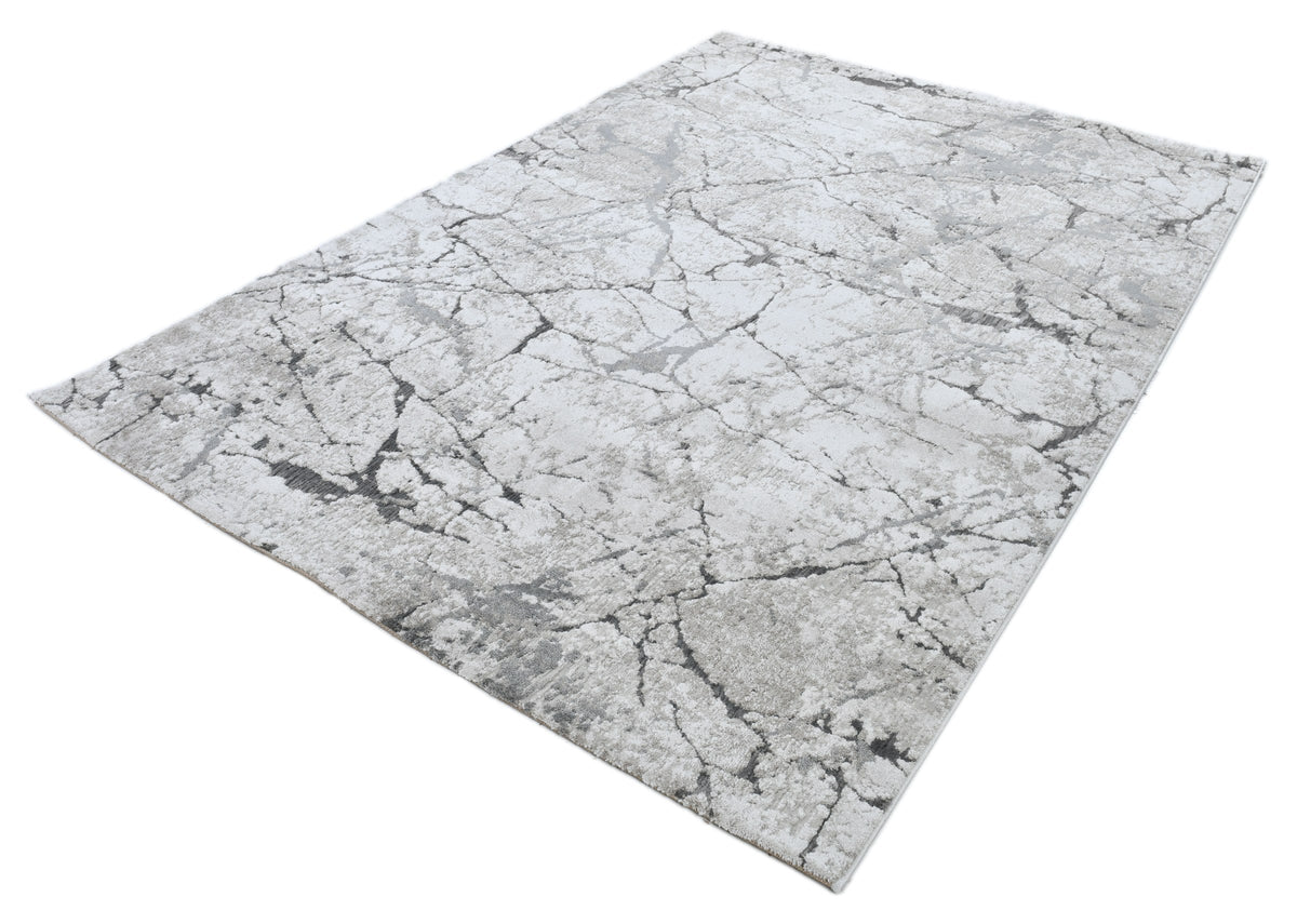 Rhythm 4695A Cream Beige modern rug - Australian Rugs