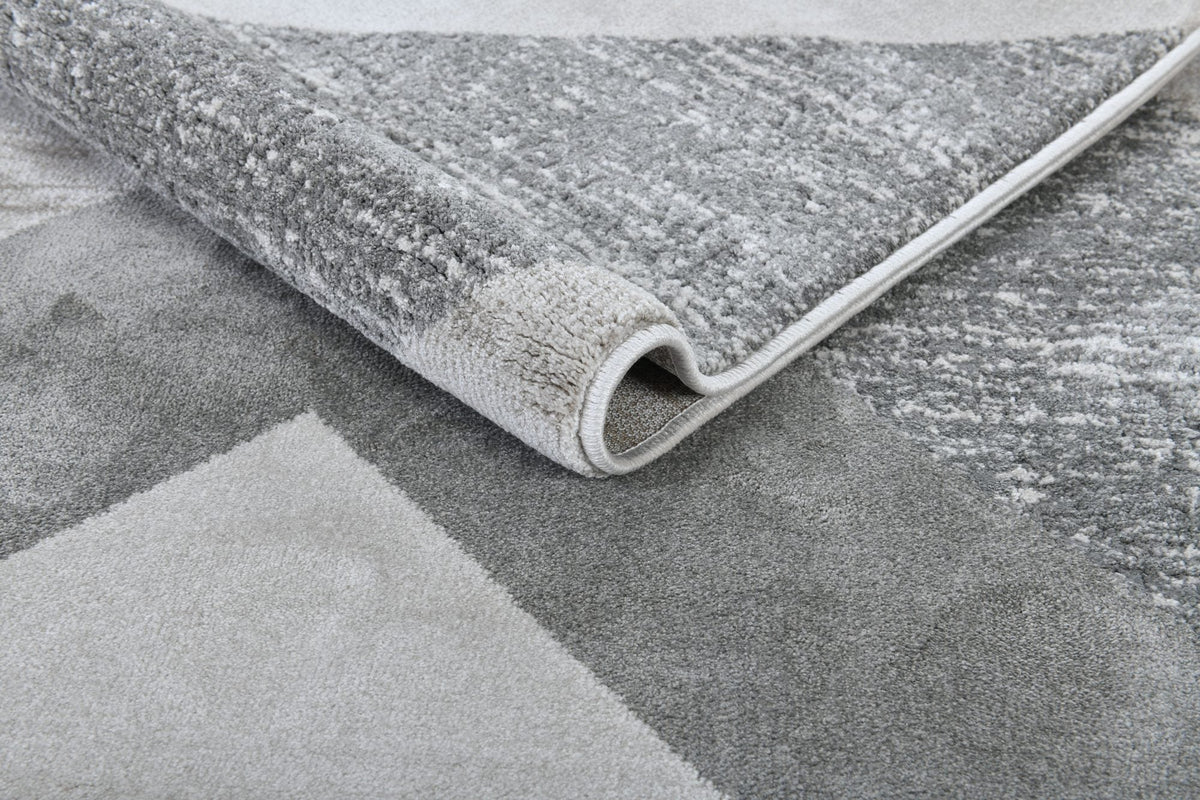 Rhythm 5382B Cream Light Beige modern rug - Australian Rugs