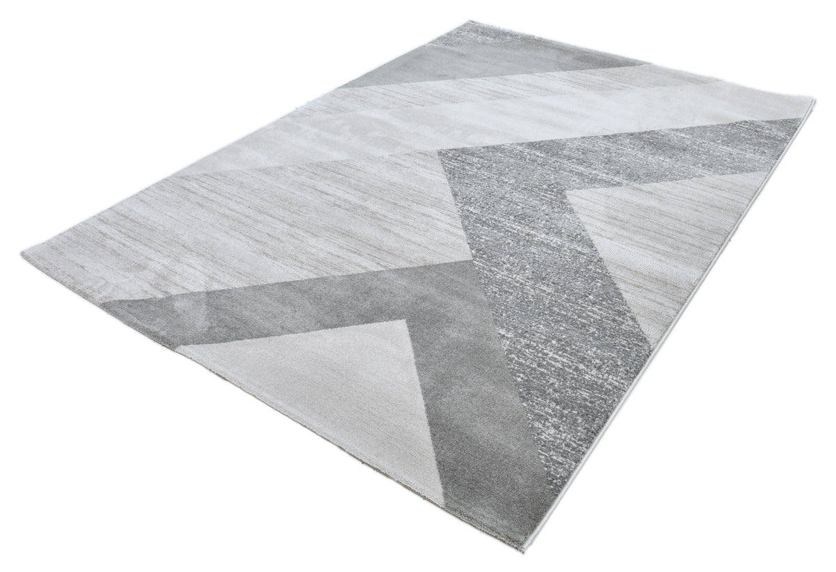 Rhythm 5382B Cream Light Beige modern rug - Australian Rugs