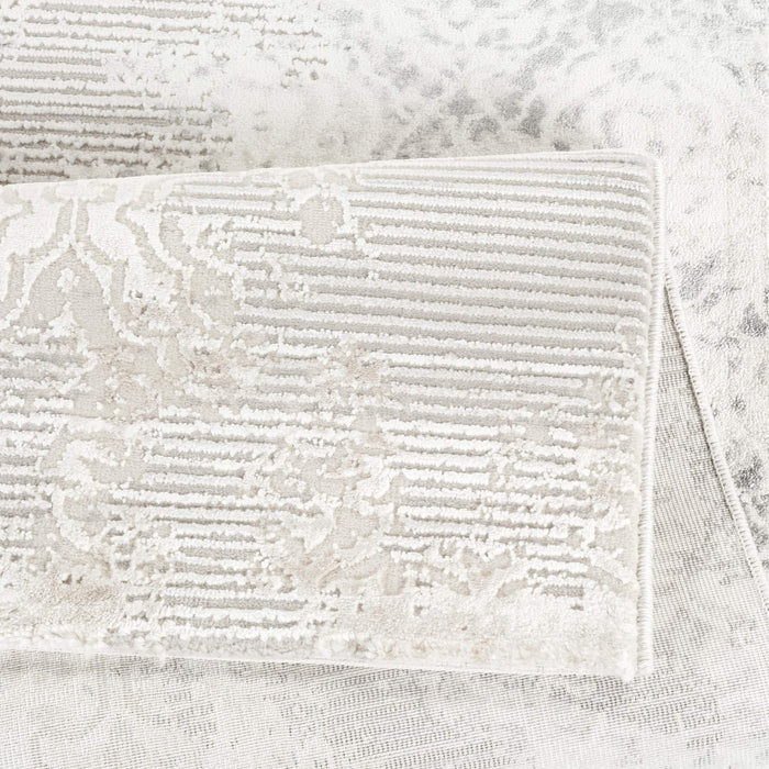 Anemon T020A Modern Area Rug Silver L.Grey