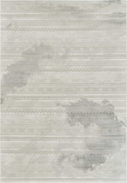 Anemon T053A Modern Area Rug Cream Silver - Australian Rugs