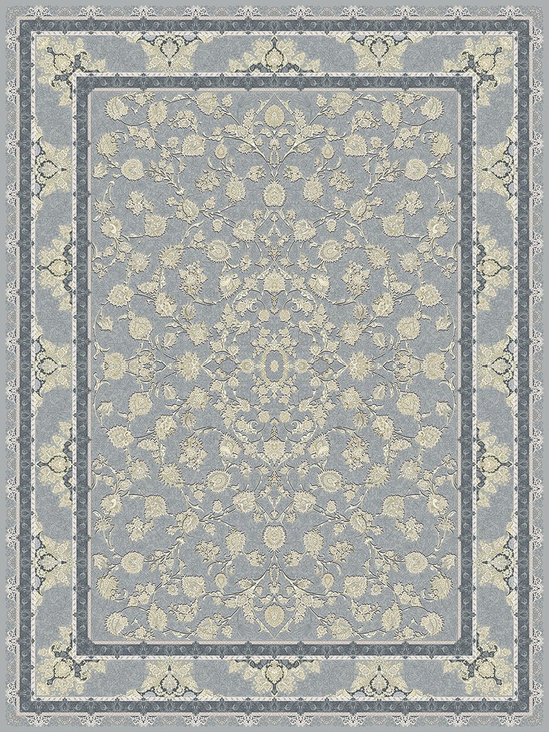 Aysa Silver Round Rug - Australian Rugs
