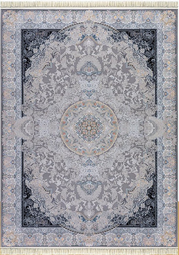 Dariush 1406 Traditional Persian Area Rug in Grey - Australian Rugs