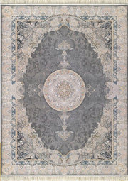 Dariush 1406 Traditional Persian Area Rug in Metalik - Australian Rugs
