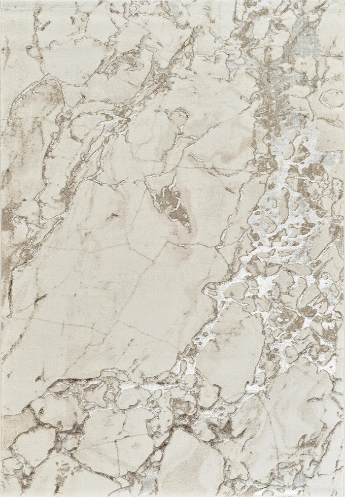 Elmas T502B Modern Area Rug Cream White - Australian Rugs